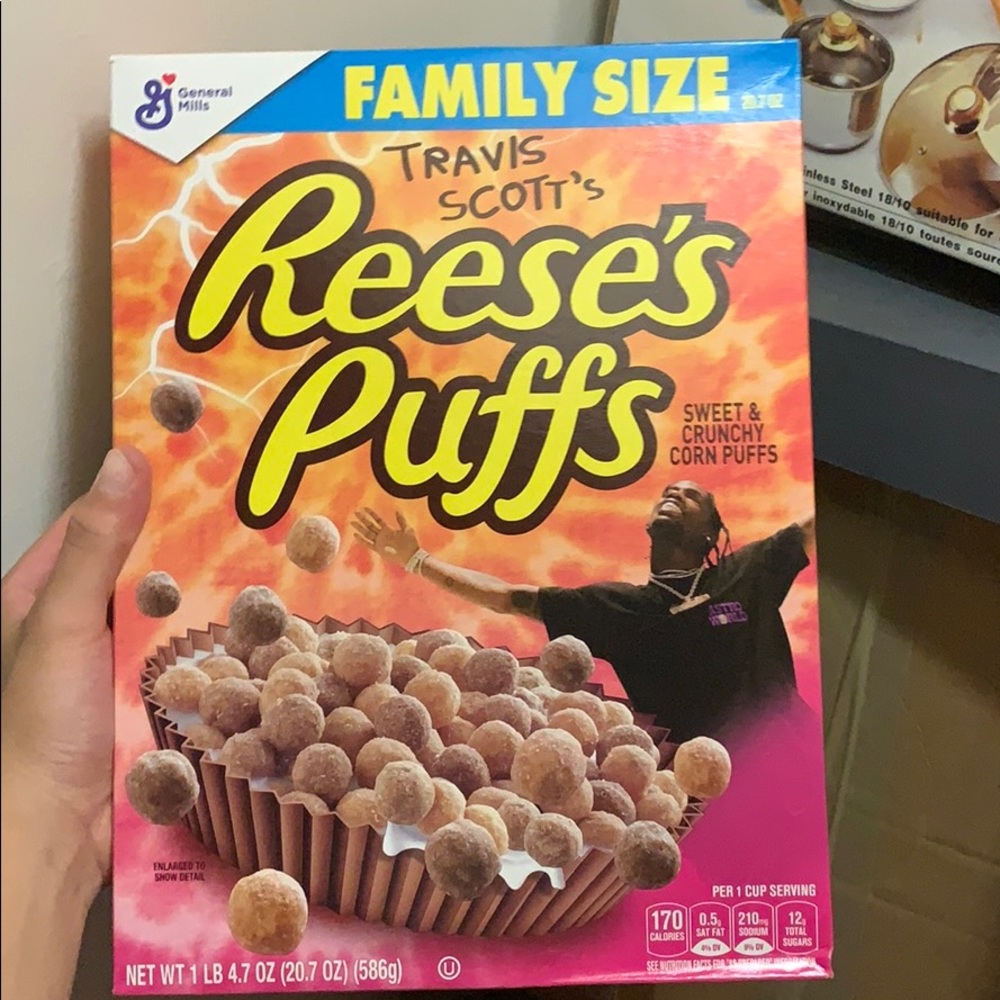 Travis Scott’s Reese’s Puffs